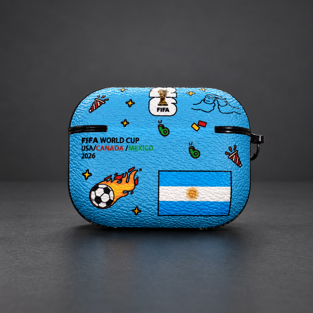 FIFA World Cup 2026 Edition Leather Cover for Buds Pro 3