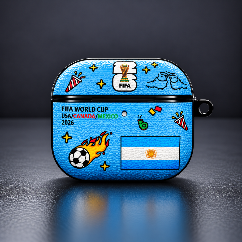 FIFA World Cup 2026 Edition Leather Cover for Buds Pro 3