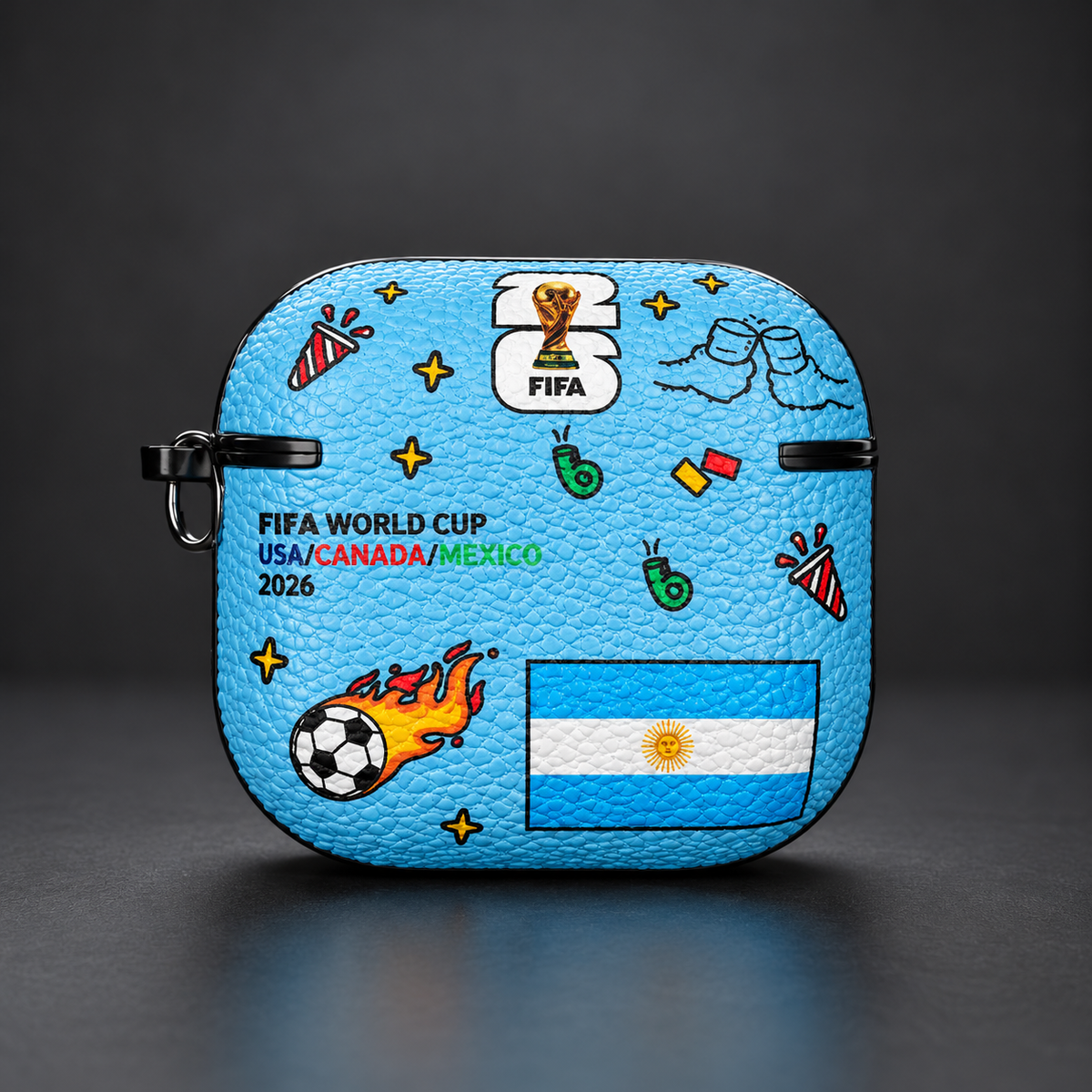 FIFA World Cup 2026 Edition Leather Cover for Buds Pro 3