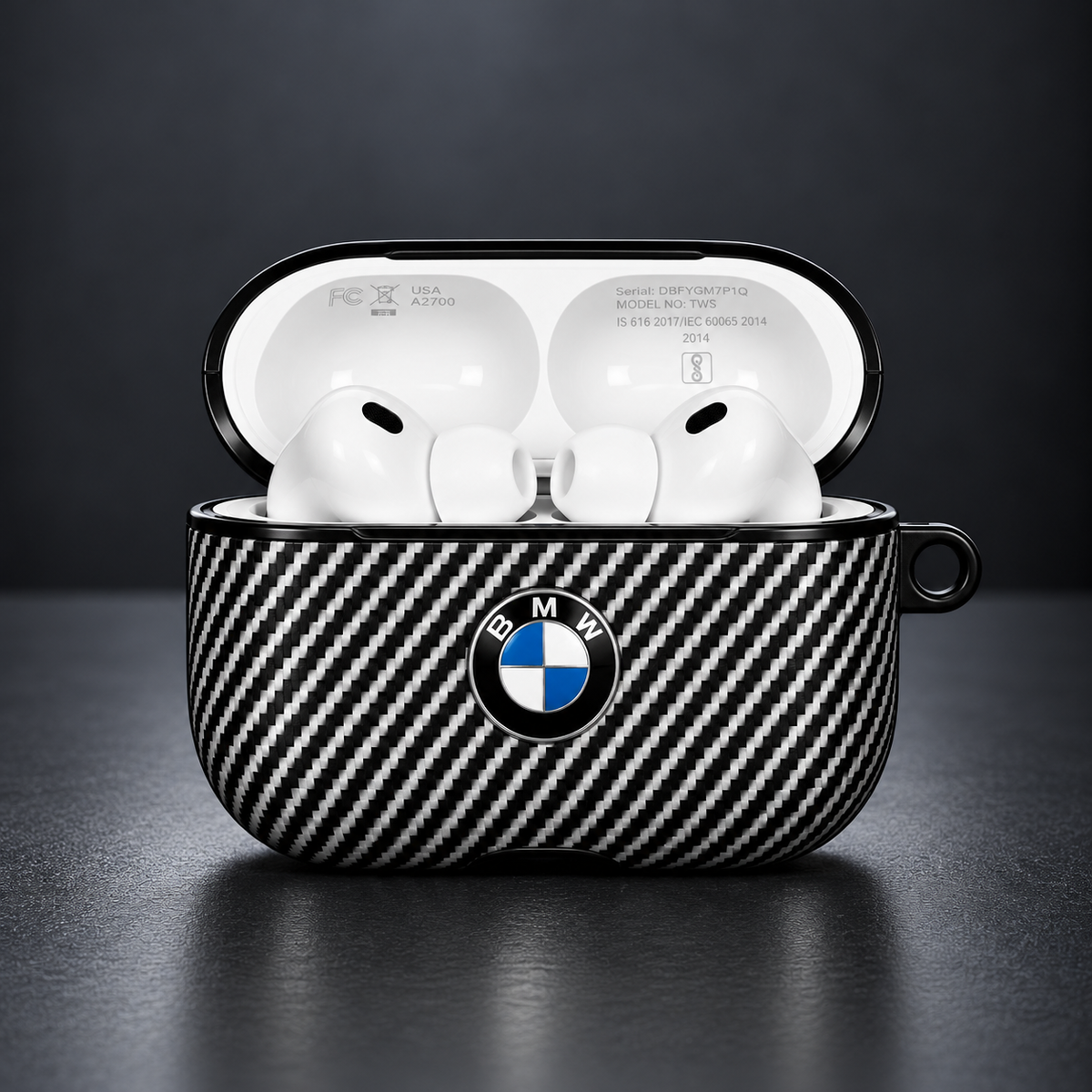 Carbon Fiber Armor Case for Buds Pro 3