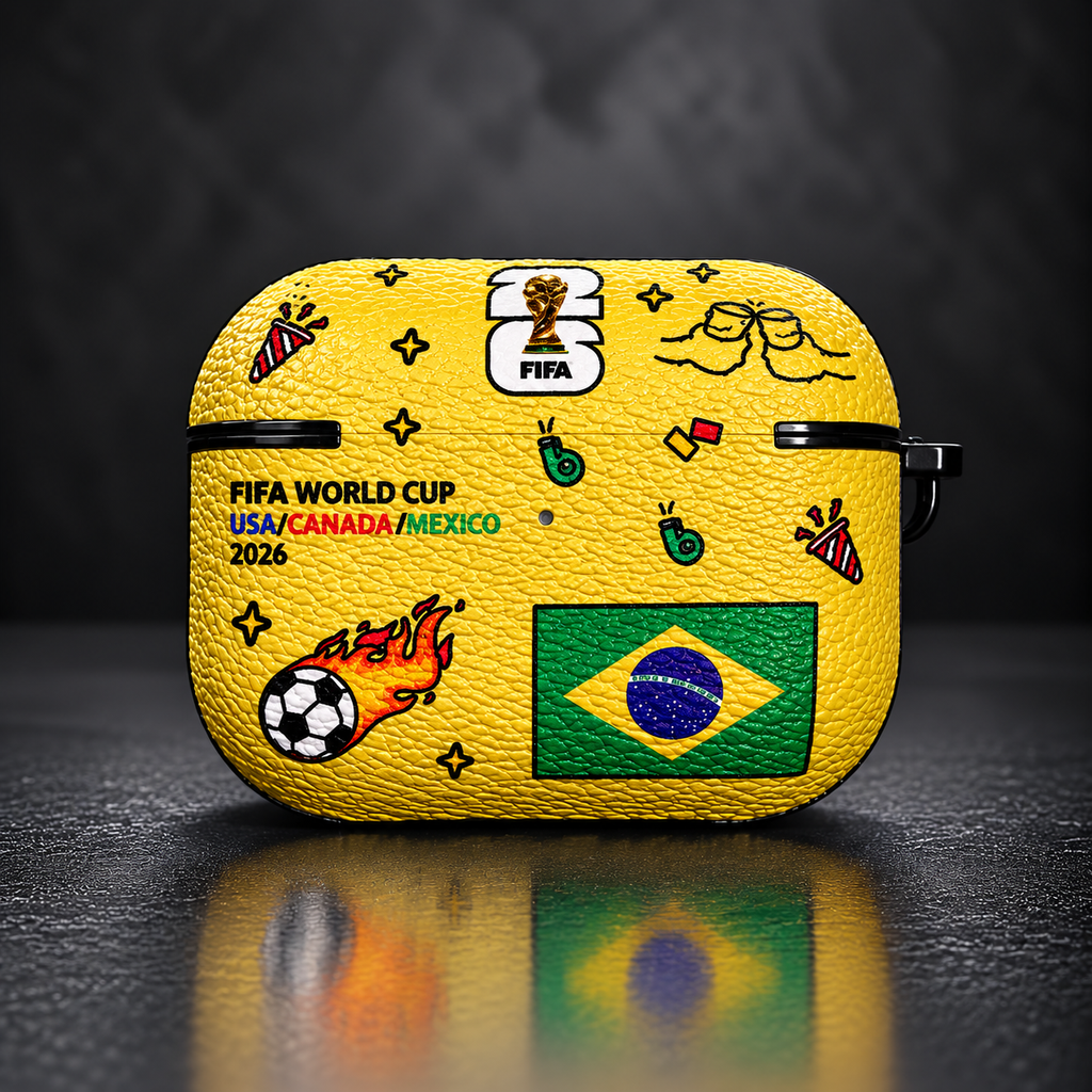 FIFA World Cup 2026 Edition Leather Cover for Buds Pro 3