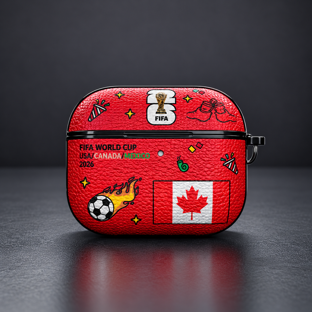 FIFA World Cup 2026 Edition Leather Cover for Buds Pro 3