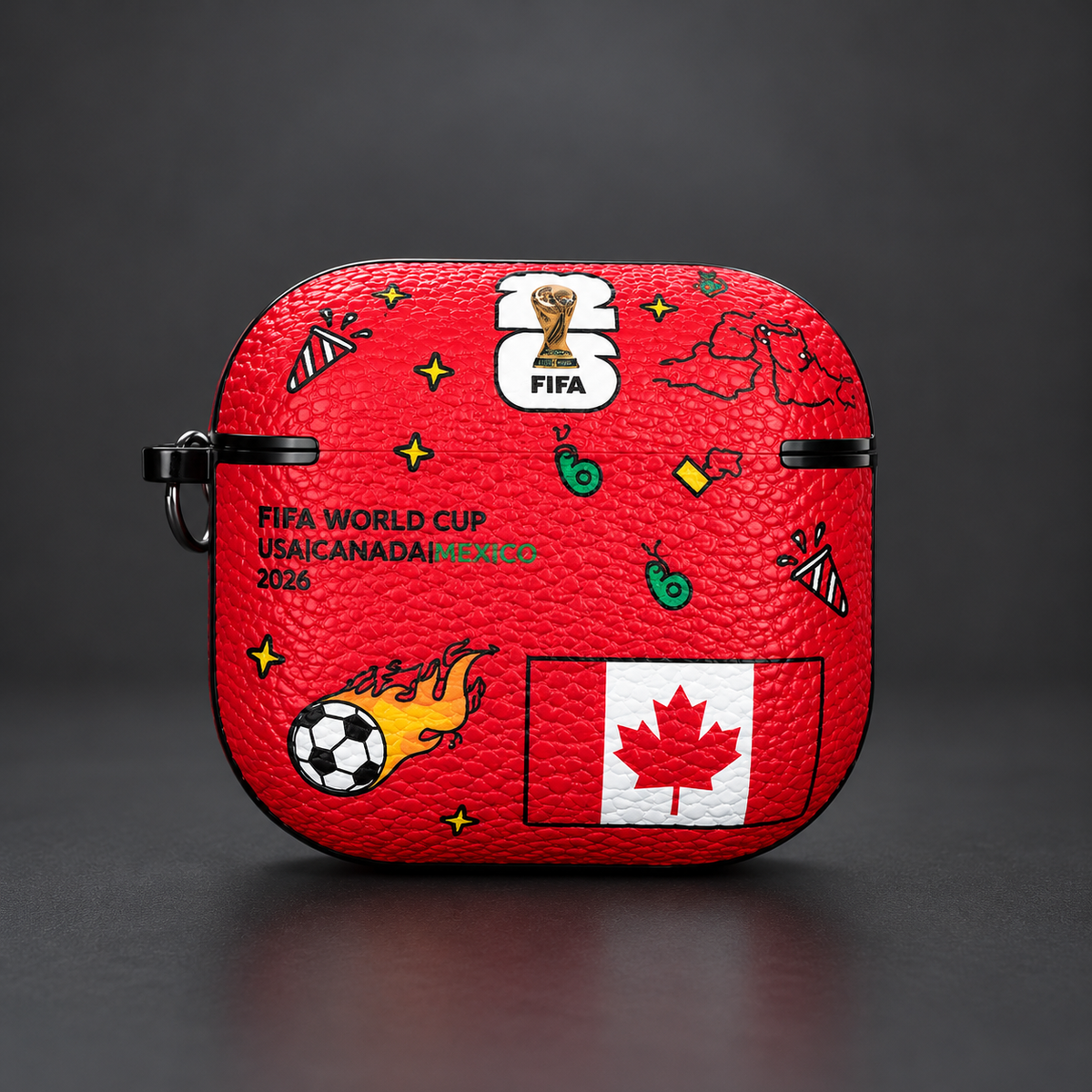 FIFA World Cup 2026 Edition Leather Cover for Buds Pro 3