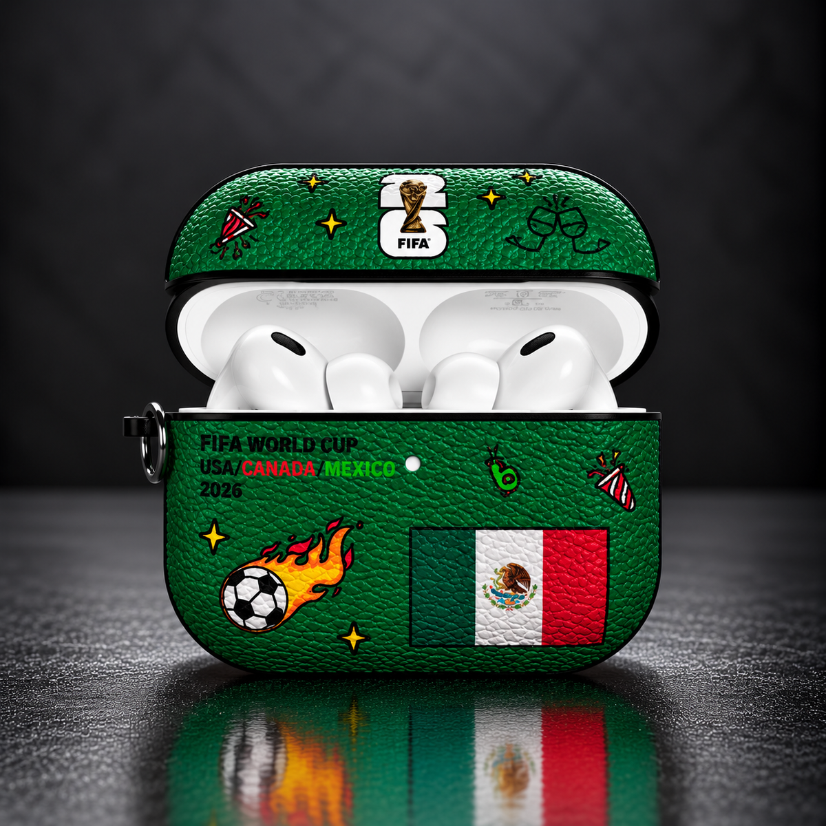FIFA World Cup 2026 Edition Leather Cover for Buds Pro 3