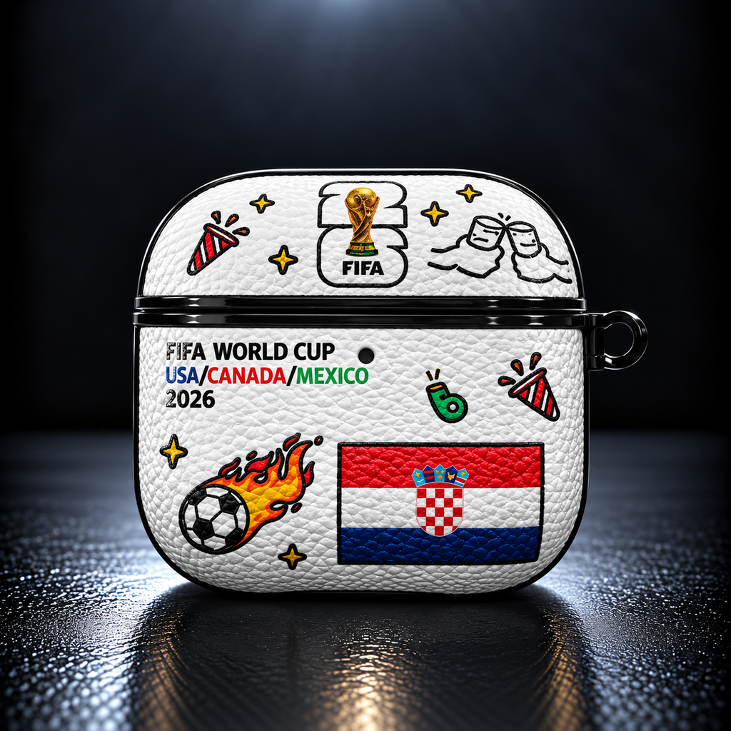 FIFA World Cup 2026 Edition Leather Cover for Buds Pro 3