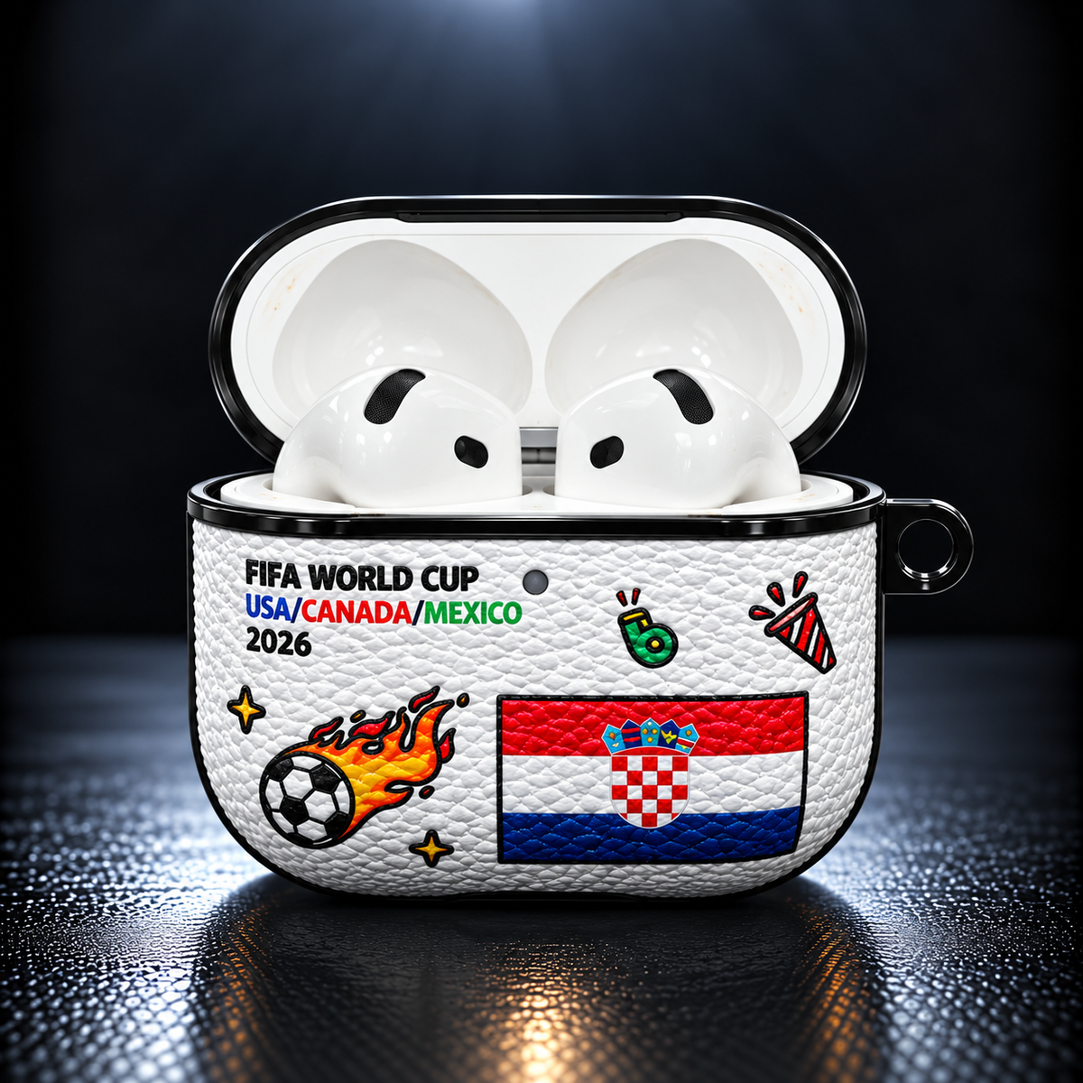 FIFA World Cup 2026 Edition Leather Cover for Buds Pro 3