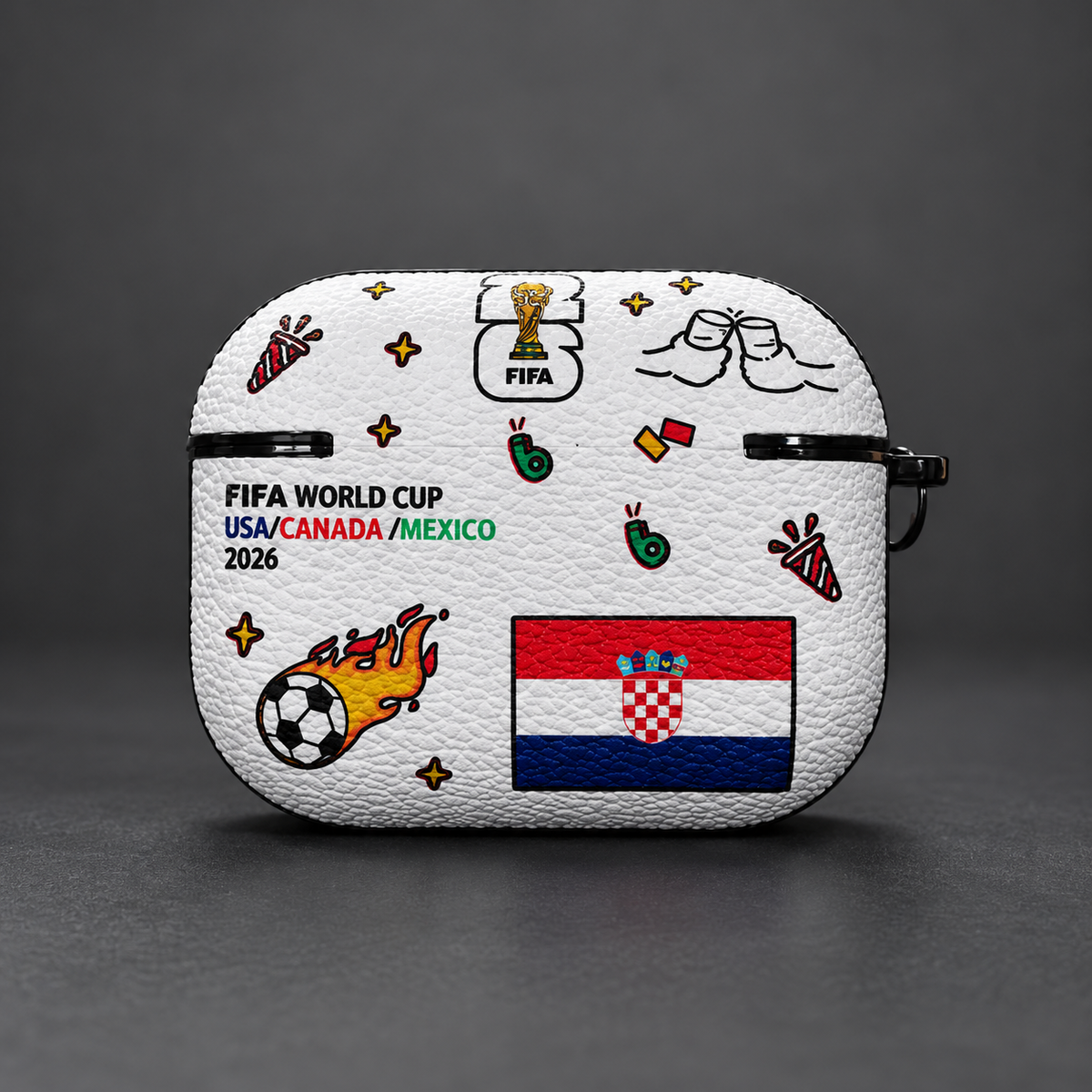 FIFA World Cup 2026 Edition Leather Cover for Buds Pro 3